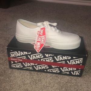 White Vans NEW
